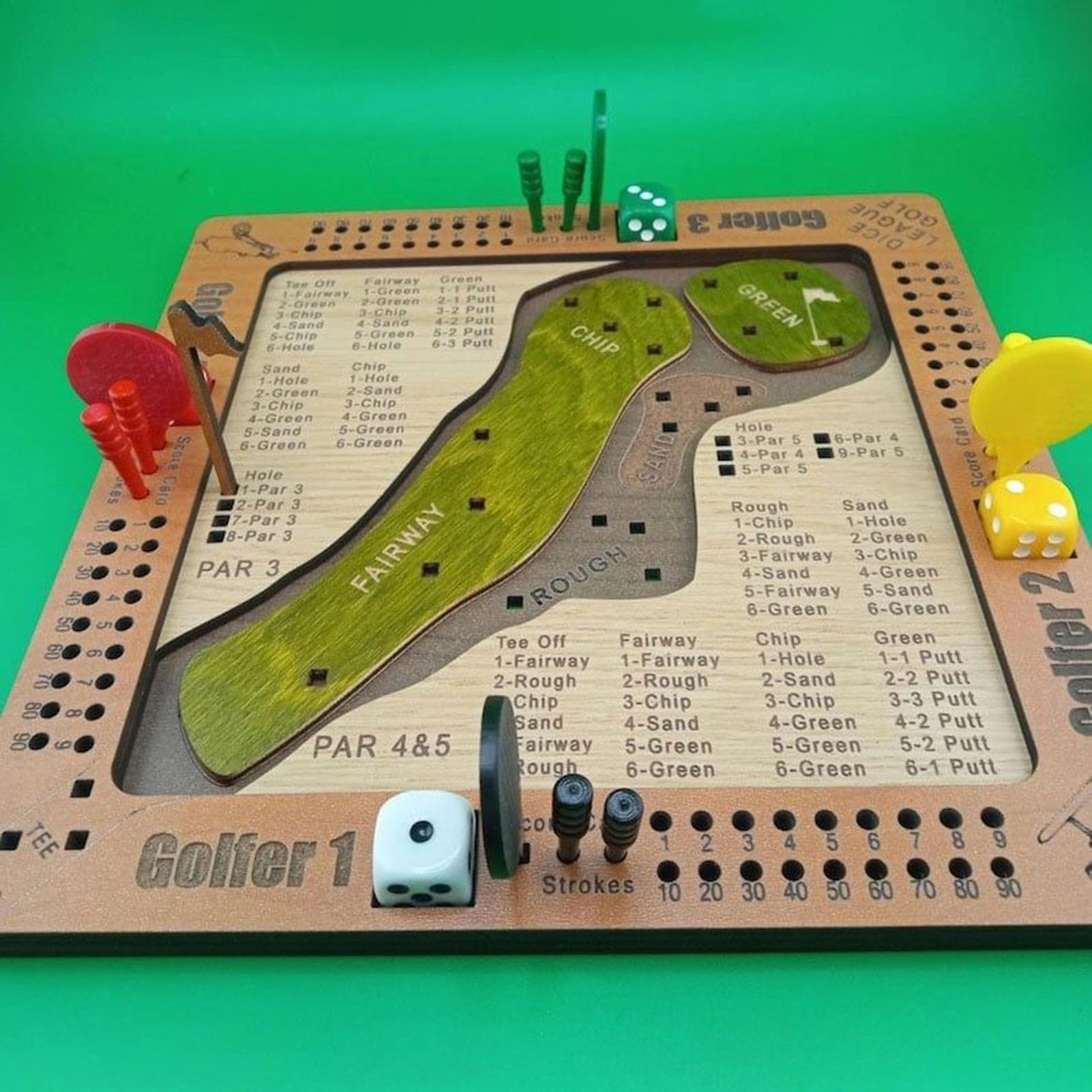 Golf Dice Game Wooden Challeng – обзор и цена Pinball Machine