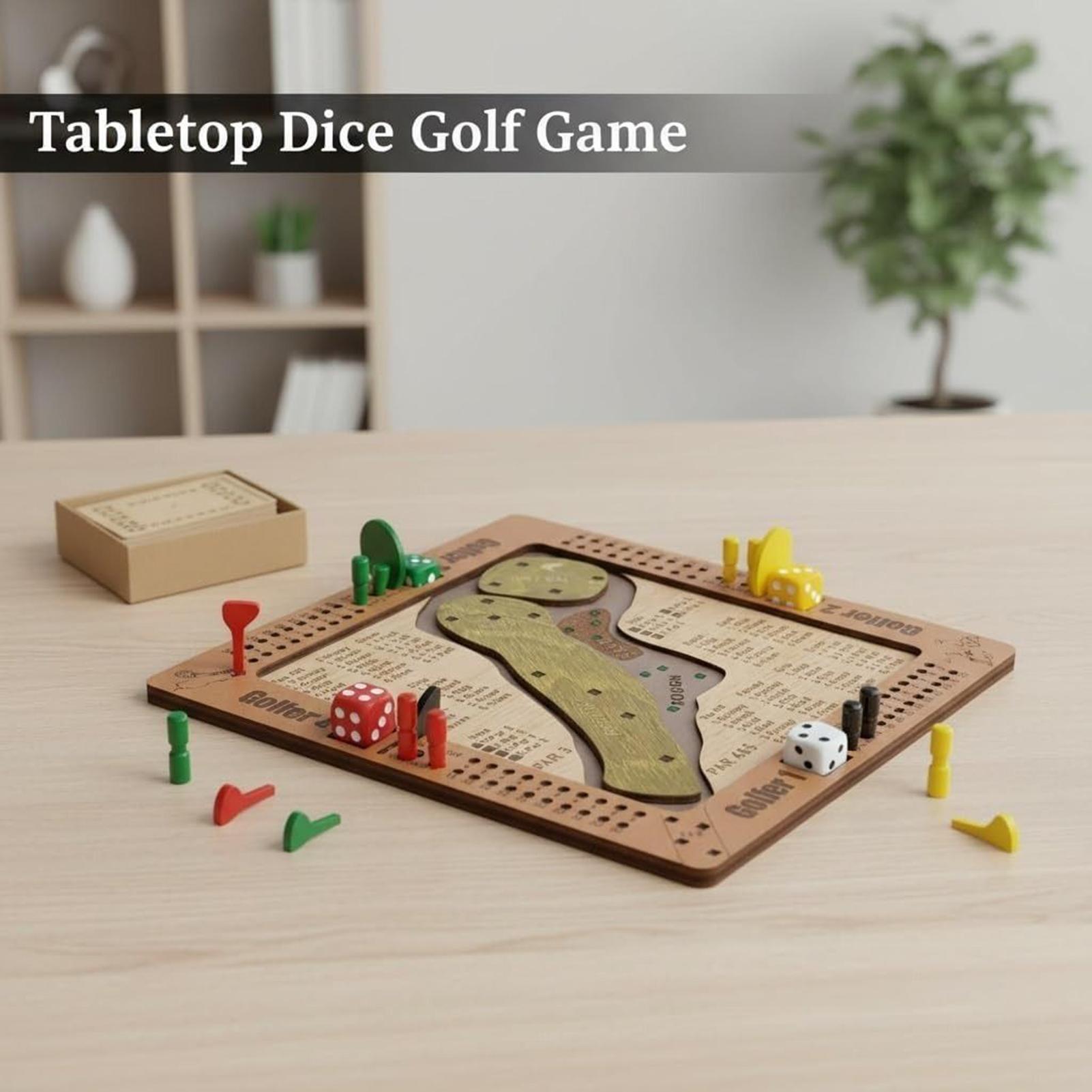 Golf Dice Game Wooden Challeng – обзор и цена Pinball Machine