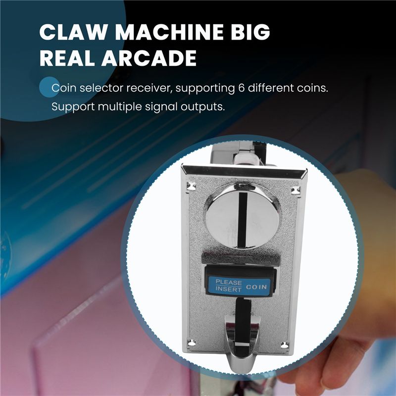 Multi Coin Acceptor Electronic – обзор и цена Arcade Ticket Machine