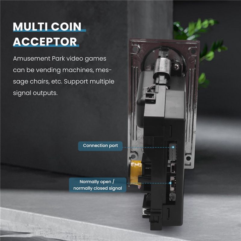 Multi Coin Acceptor Electronic – обзор и цена Arcade Ticket Machine