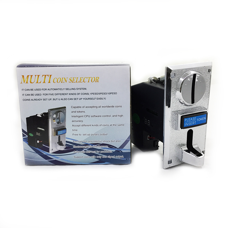Multi Coin Acceptor Electronic – обзор и цена Arcade Ticket Machine