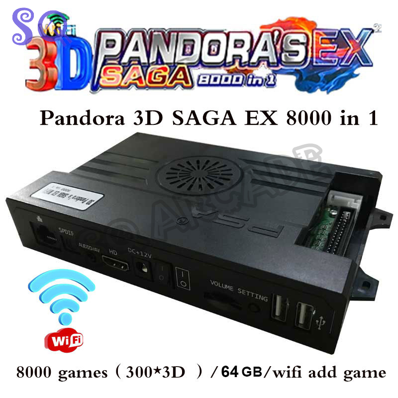 Arcade Pandora Saga Box EX2 80 – обзор и цена Arcade Ticket Machine