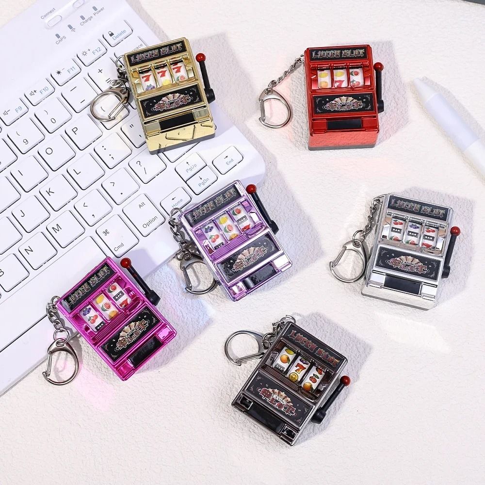 Retro Stress Reliever Keychain – обзор и цена Fruit Slot Machine