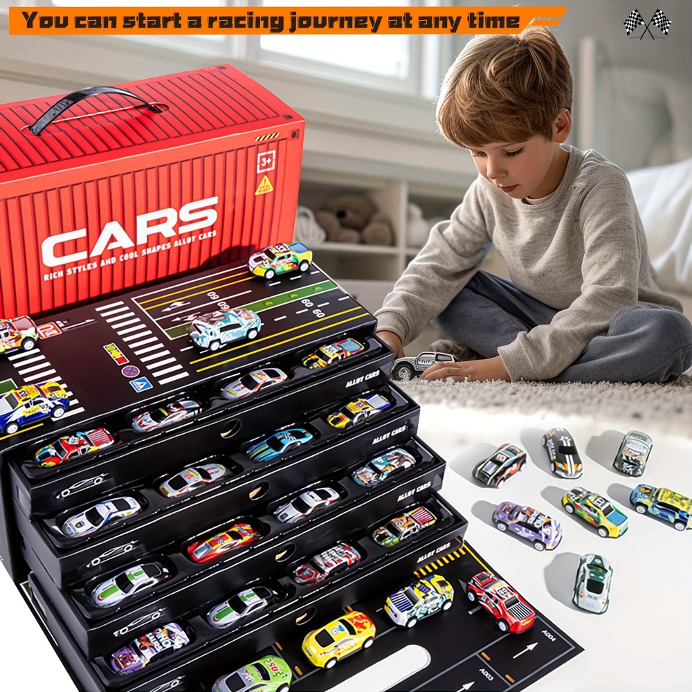Toy Cars for Kids, 48 Pull Bac – обзор и цена Racing Arcade Cabinet