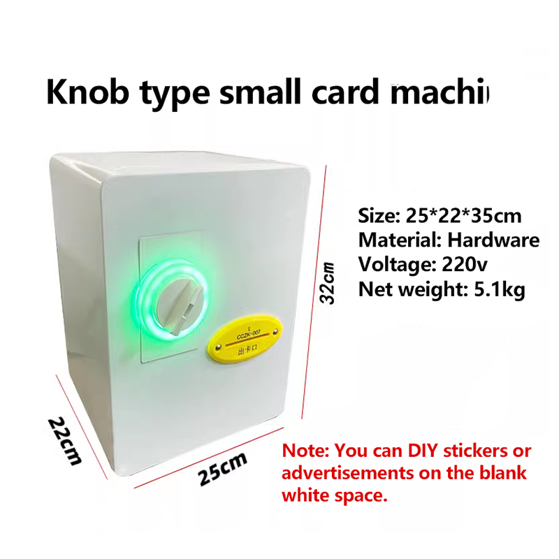 Knob Type Mini Card Dispenser  – обзор и цена Arcade Card Vending Machine