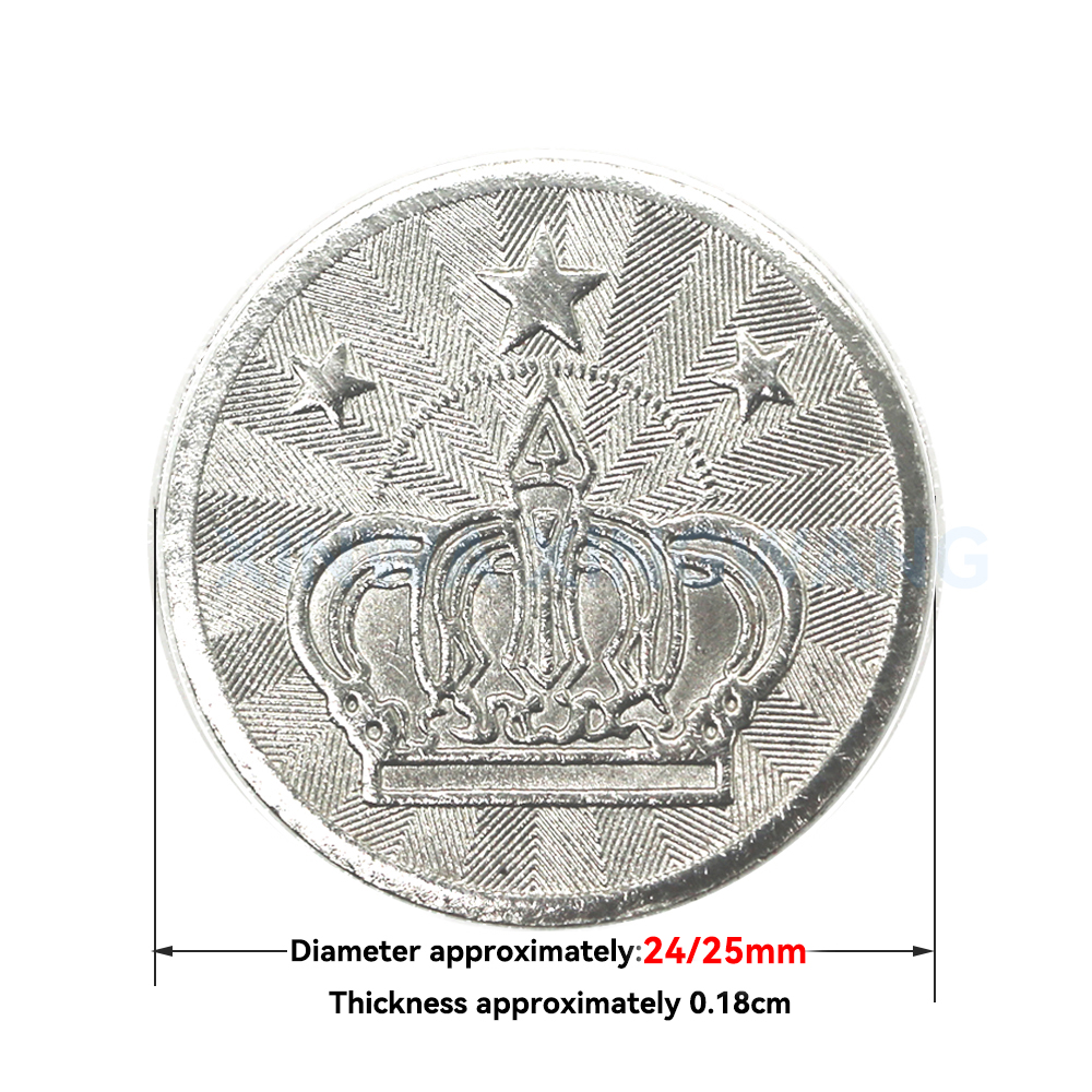 100PCS  Coins Tokens Stainless – обзор и цена Arcade Ticket Machine
