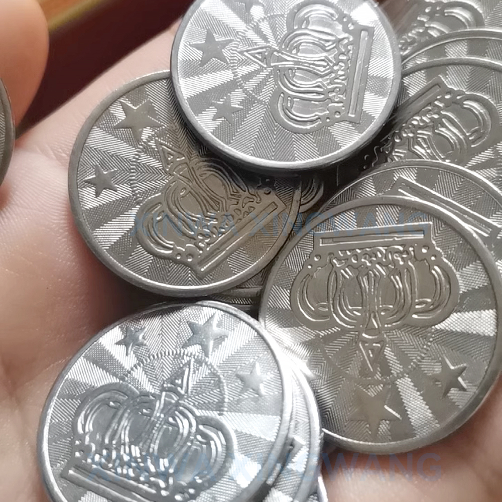 100PCS  Coins Tokens Stainless – обзор и цена Arcade Ticket Machine