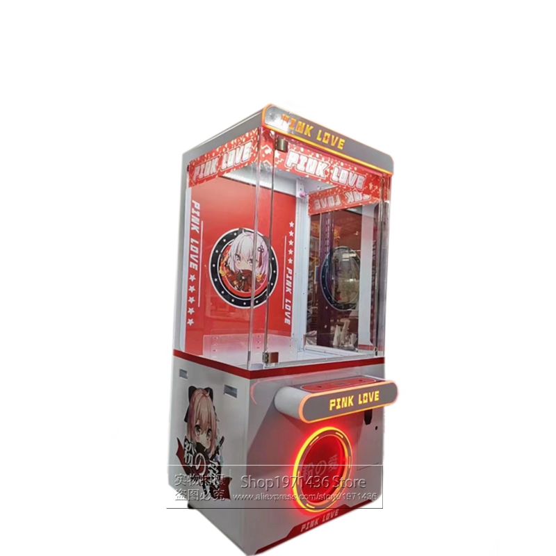 Pink Love Toy Claw Cranes Mach – обзор и цена Arcade Toy Claw Vending Machine