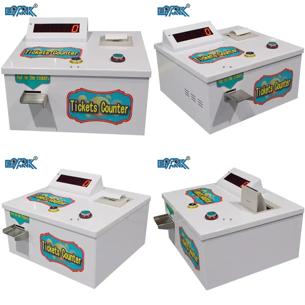 OEM White Arcade Game Machine  – обзор и цена Arcade Ticket Machine