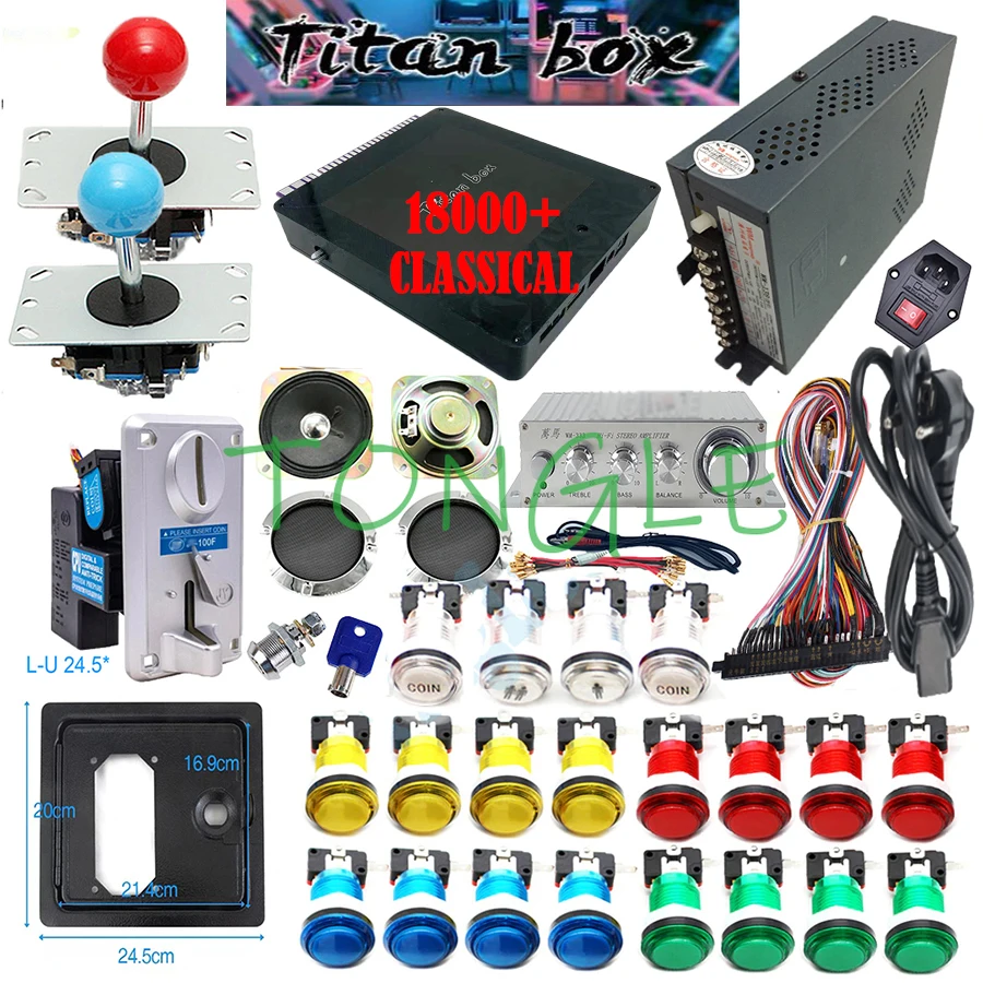 2 Players Titan Box 18000+ in  – обзор и цена Racing Arcade Cabinet