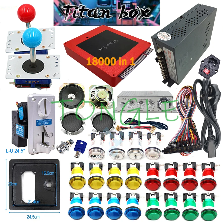 2 Players Titan Box 18000+ in  – обзор и цена Racing Arcade Cabinet